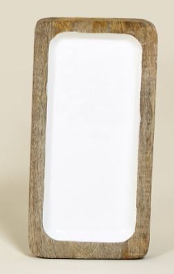 Bandeja de Madera Blanca