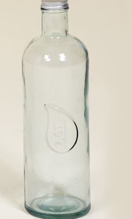 Botella h33.5cm 1.6 litros Con Tapa .Ref.66006 foimpex