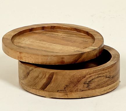 Caja Tapa Madera 15x12cm foim. Ref.68663.