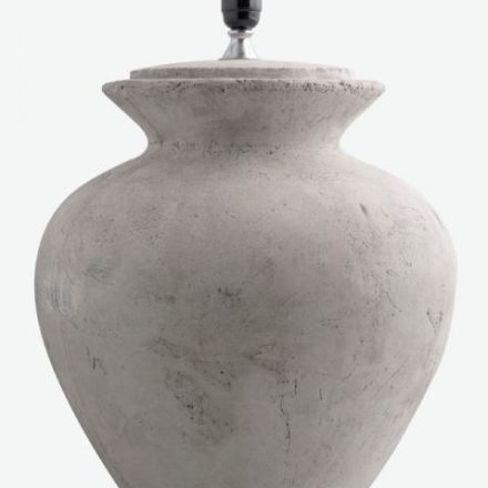 Lámpara de Sobremesa color Gris Claro 39x39x50 pvp. 